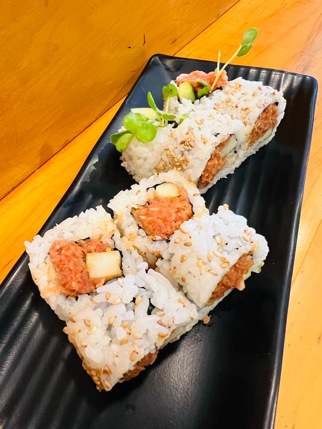 Spicy Tuna Roll.