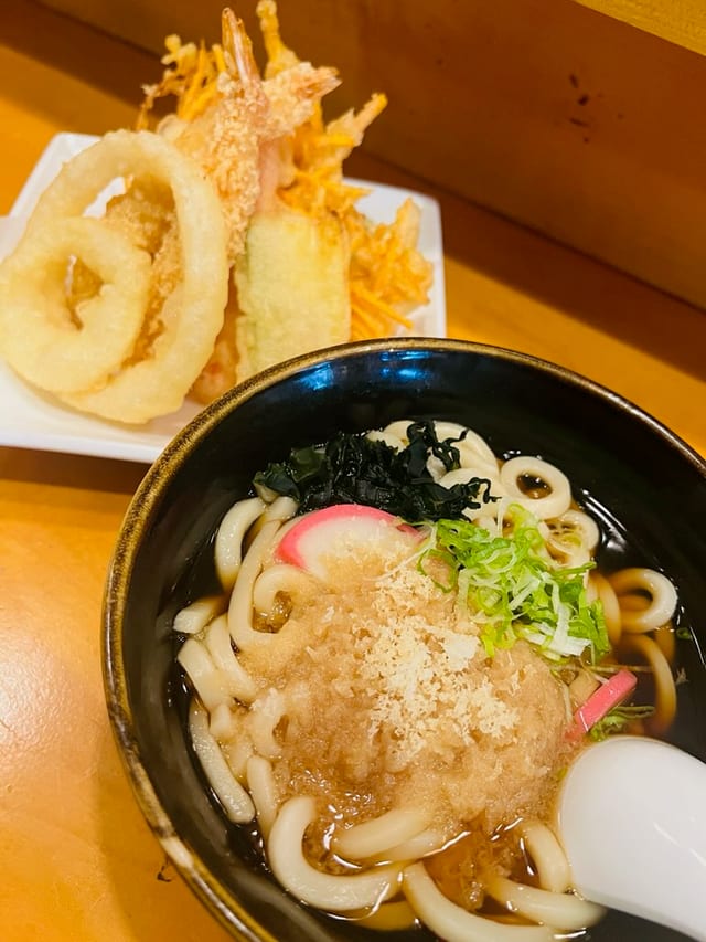 Tempura Udon.